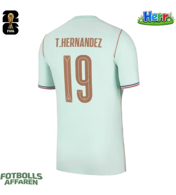 Frankrike Theo Hernandez #19 Bortatröja VM 2026 Kortärmad